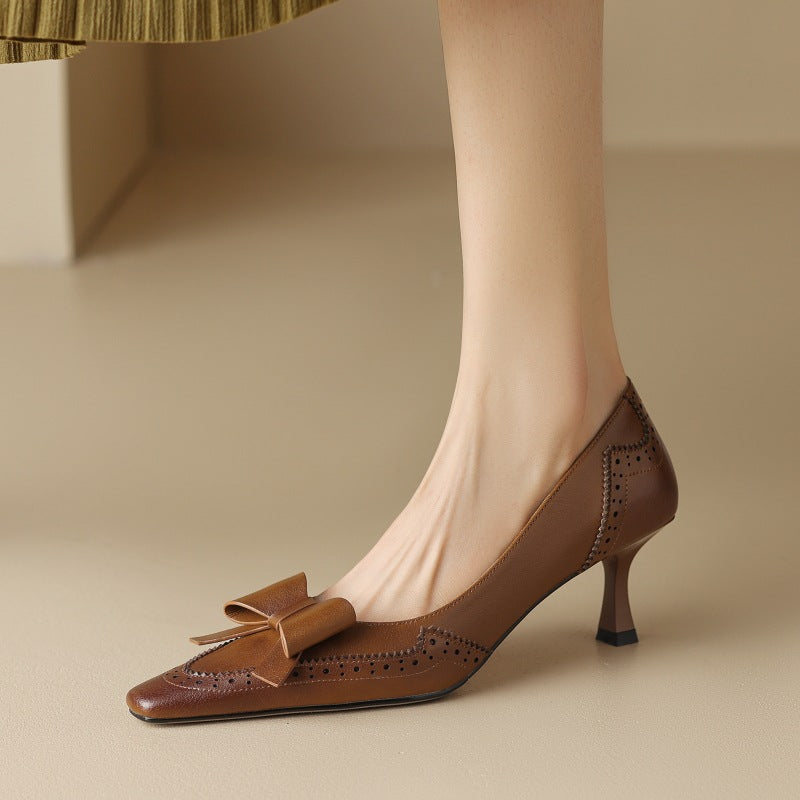 Ariane – Escarpins en Cuir