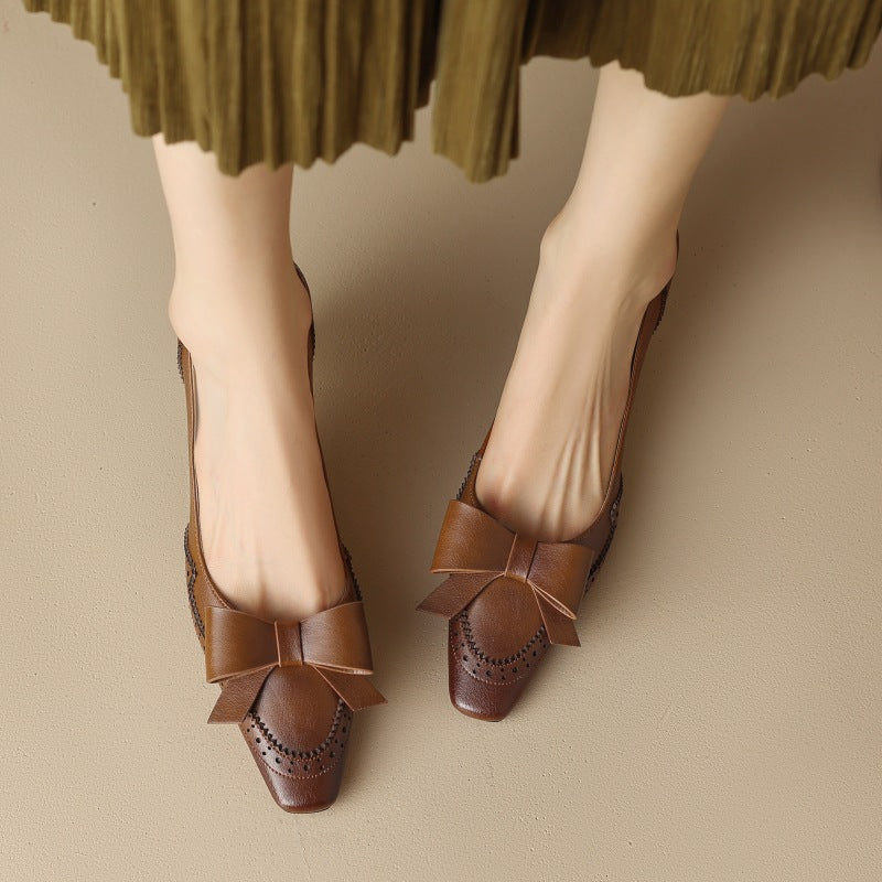 Ariane – Escarpins en Cuir