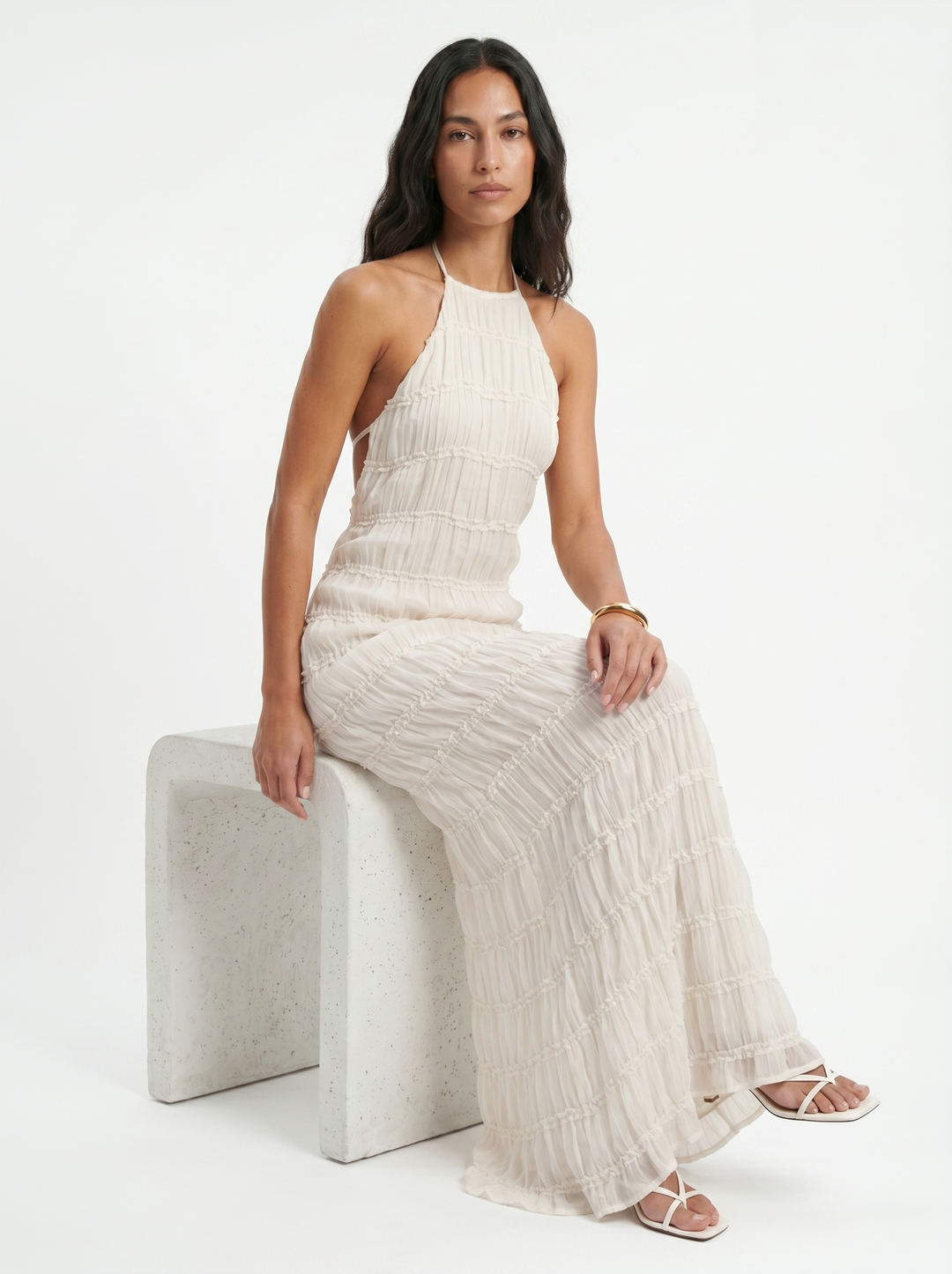 Chloé | Robe longue aérienne