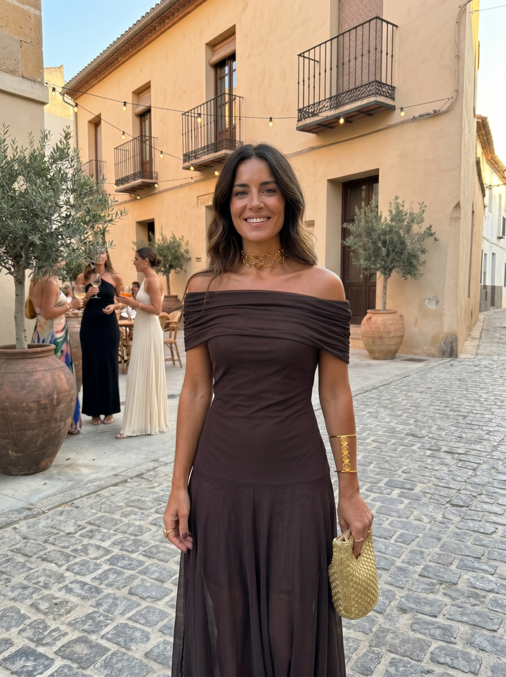 Élise | Robe maxi élégante