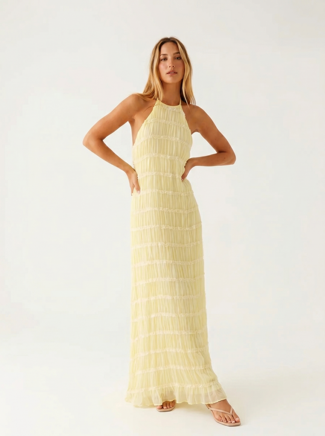 Chloé | Robe longue aérienne