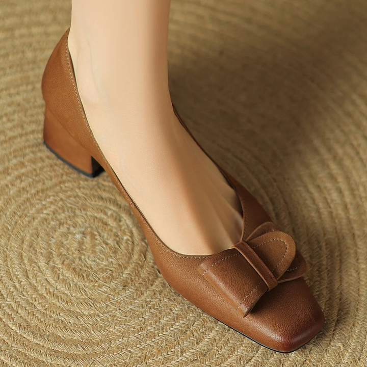 Roselle – Talons en cuir