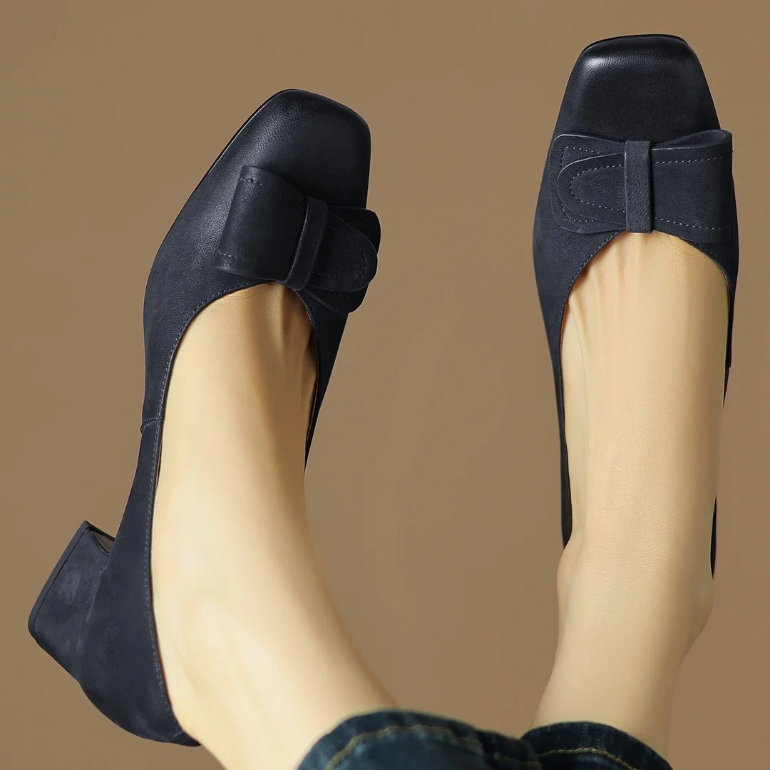 Roselle – Talons en cuir