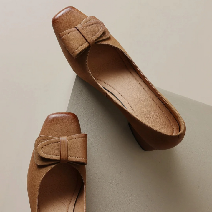 Roselle – Talons en cuir