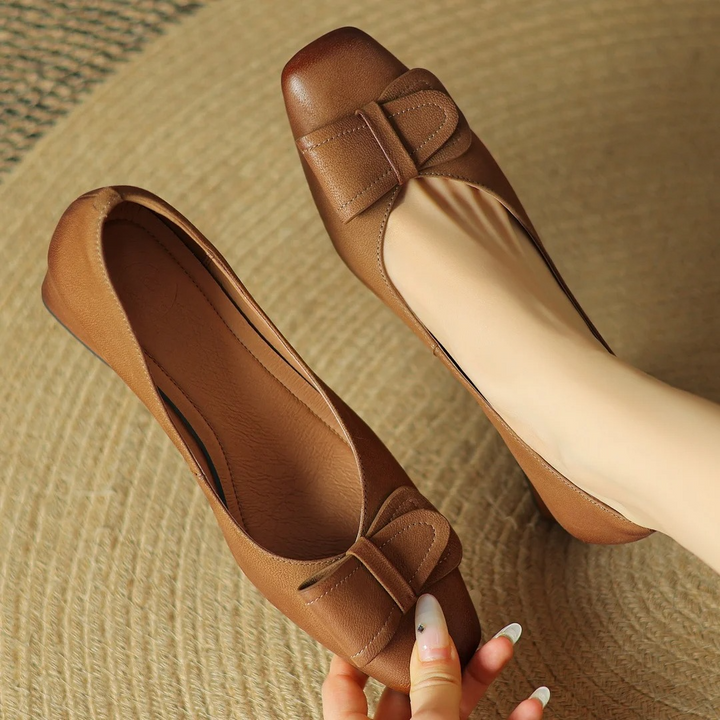 Roselle – Talons en cuir