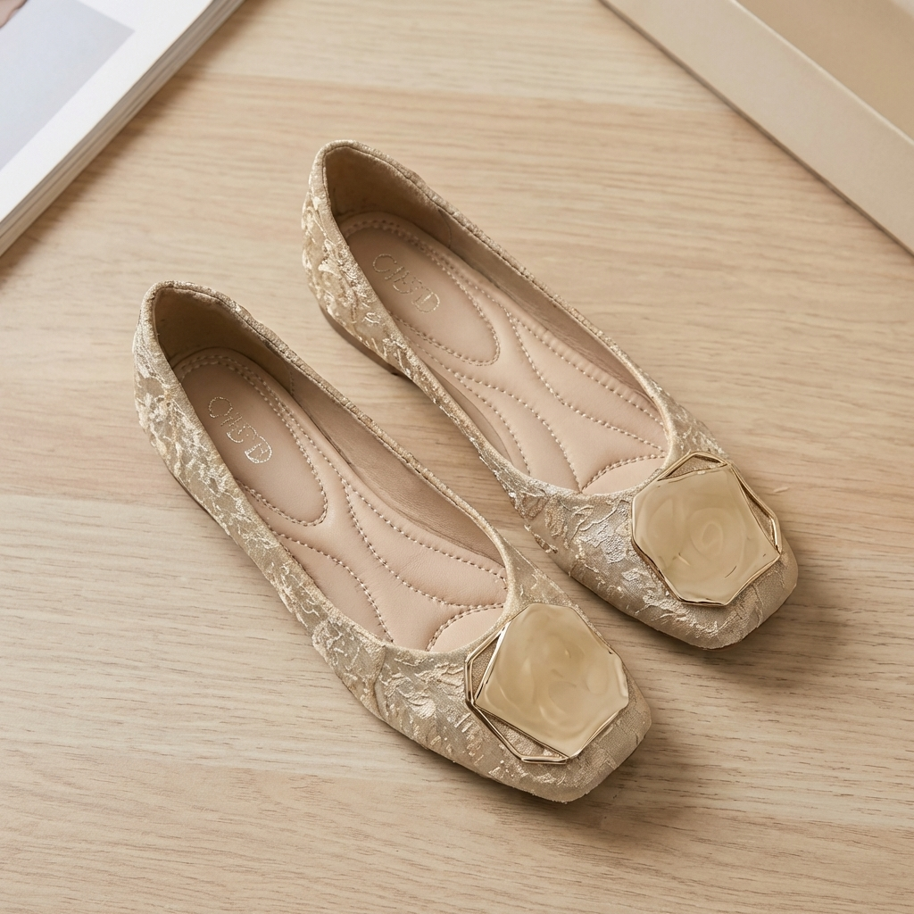 Liora – Ballerines en Maille