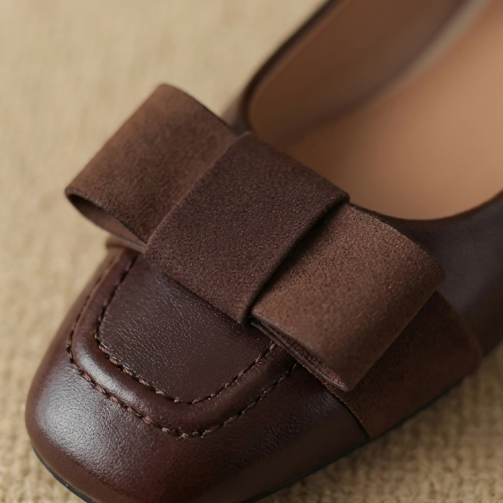 Camille – Ballerines en cuir Bogen