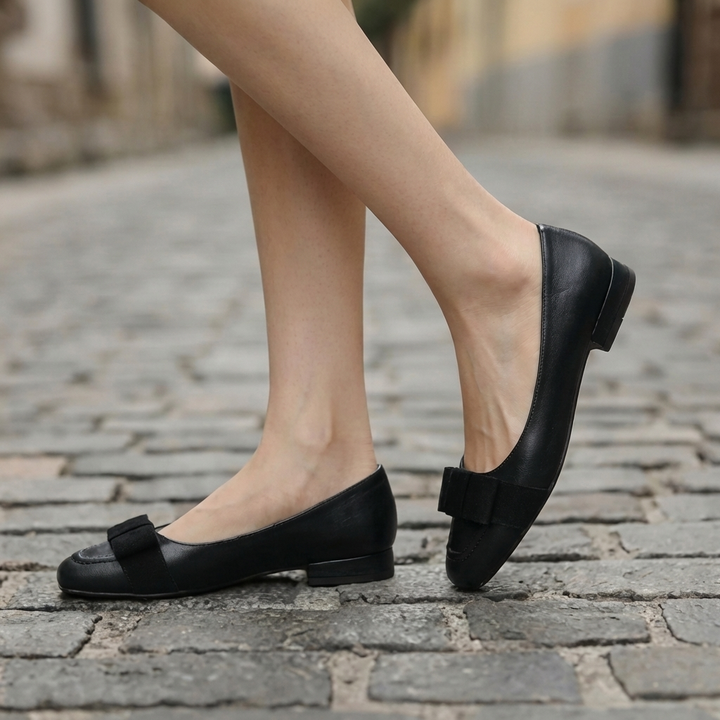 Camille – Ballerines en cuir Bogen