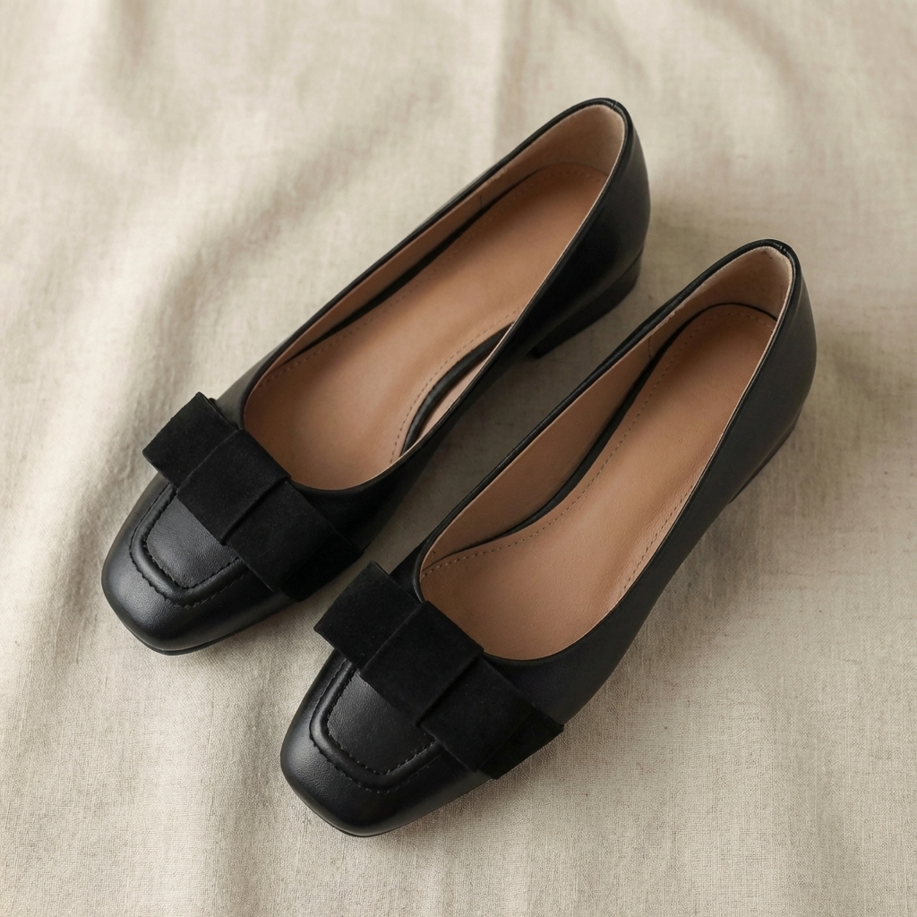Camille – Ballerines en cuir Bogen