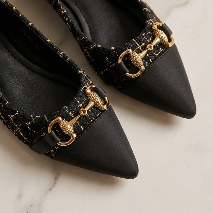 Verona – Ballerines Tweed